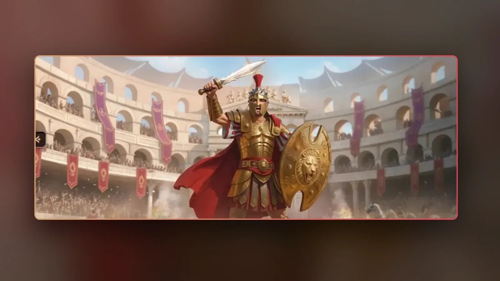 Il gladiatore nell'arena, l'immagine che dà il tono al sito Lanista